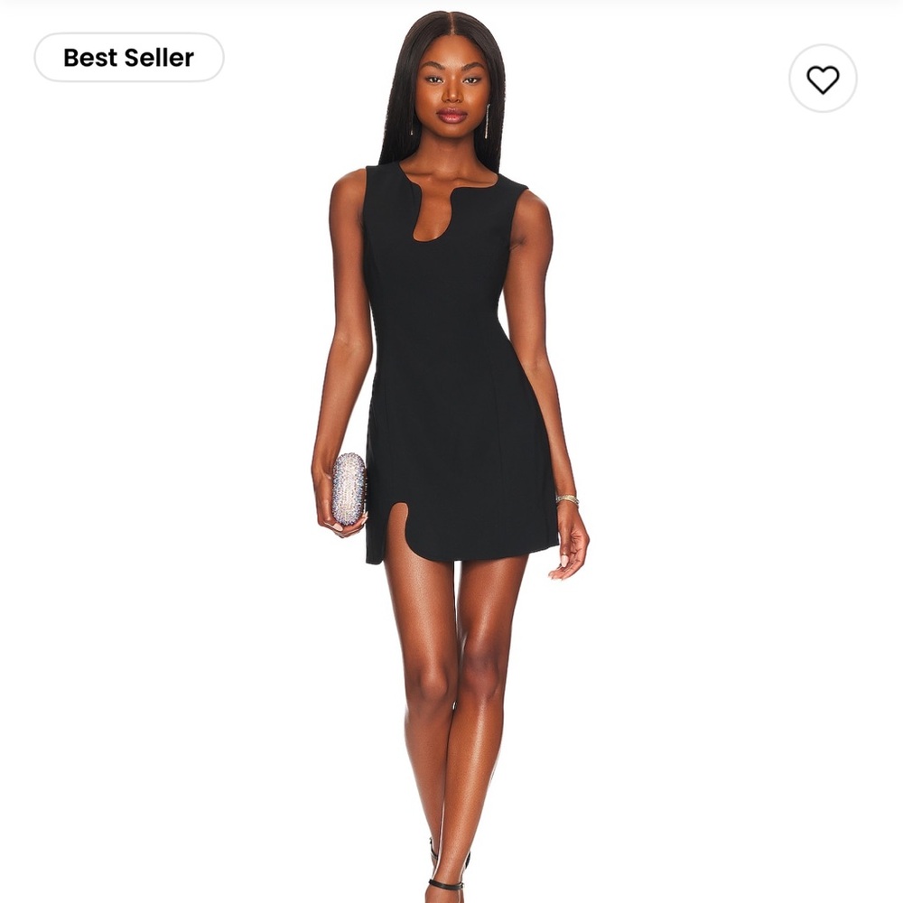 Amanda Uprichard Black Bodycon Mini Dress